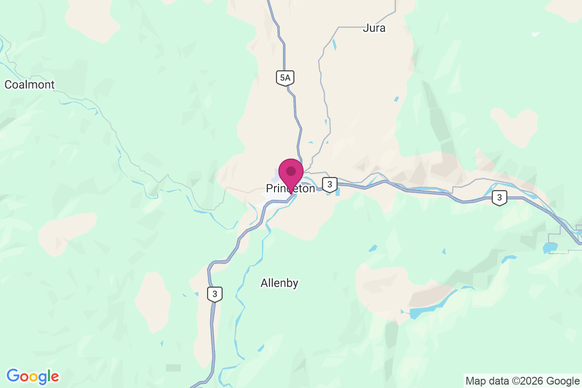 Coalmont map