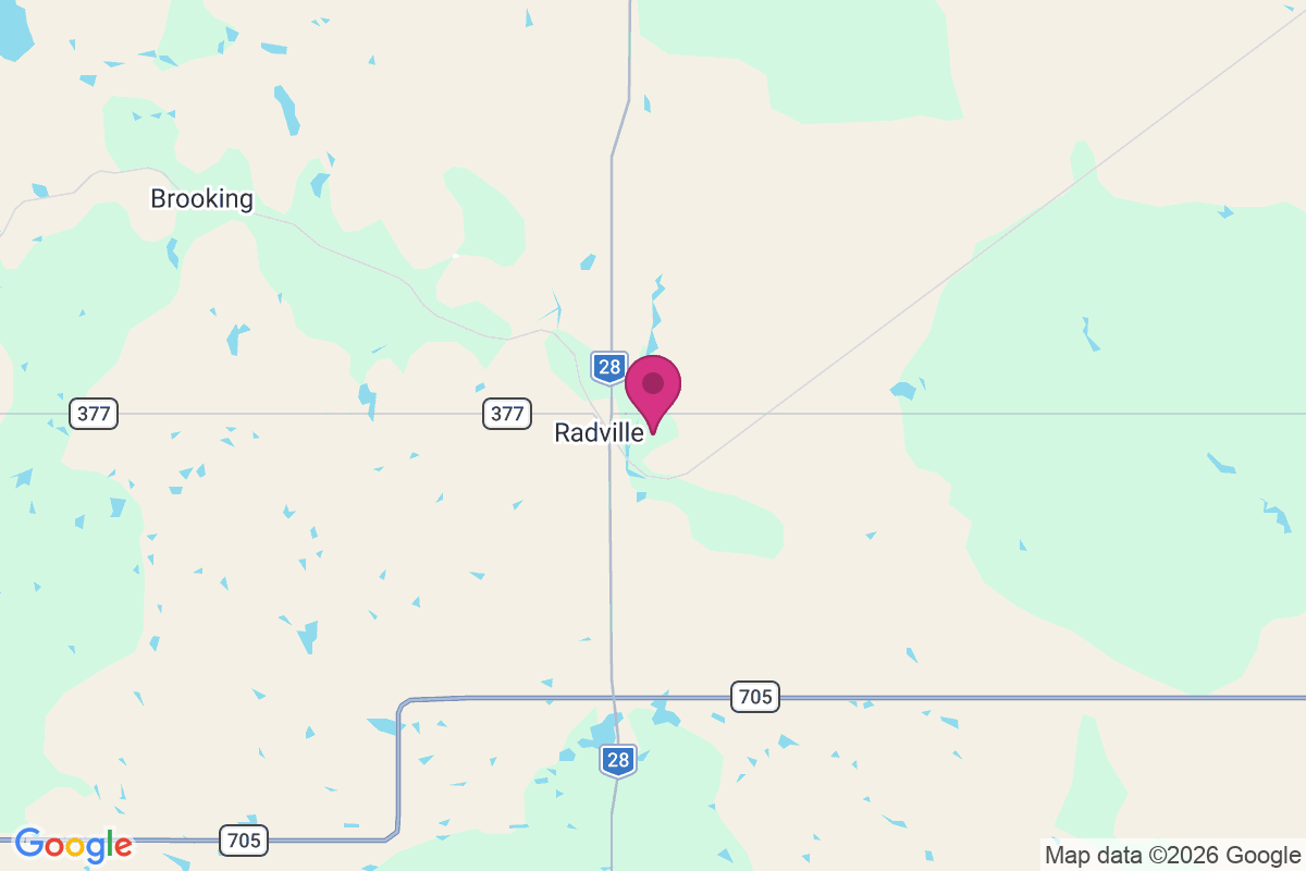 Radville map