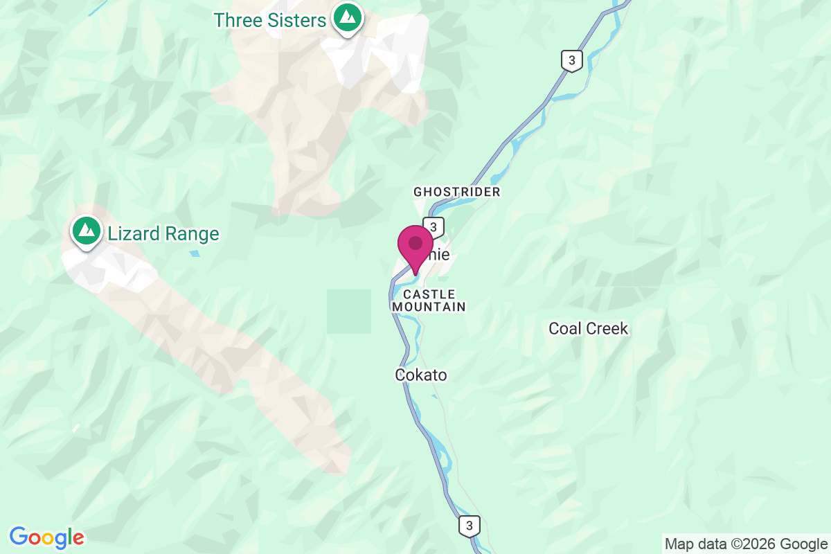 Fernie map