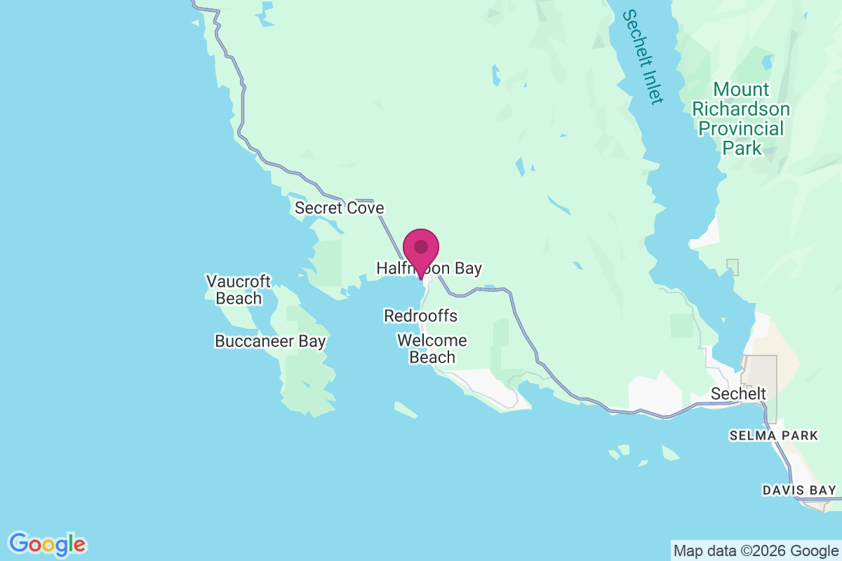 Halfmoon Bay map