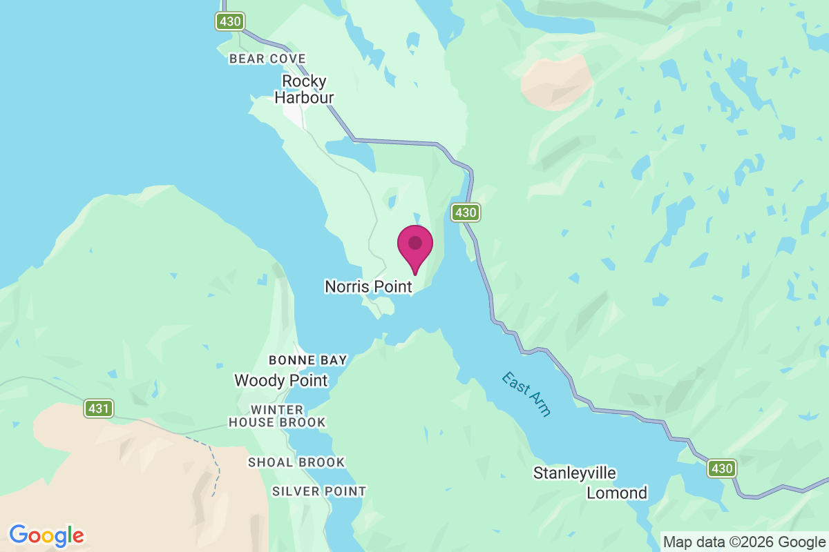 Neddy Harbour map