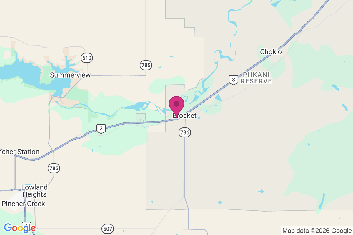 Brocket map