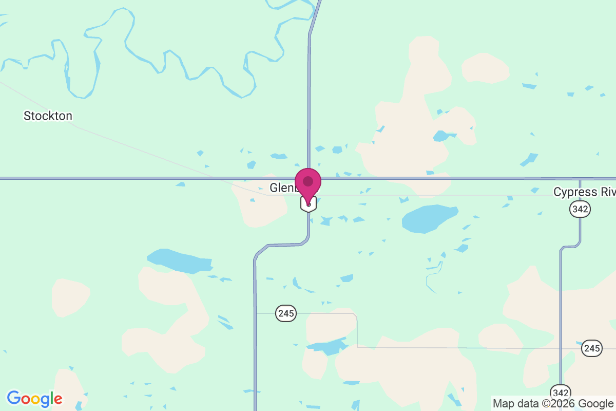 Glenboro map