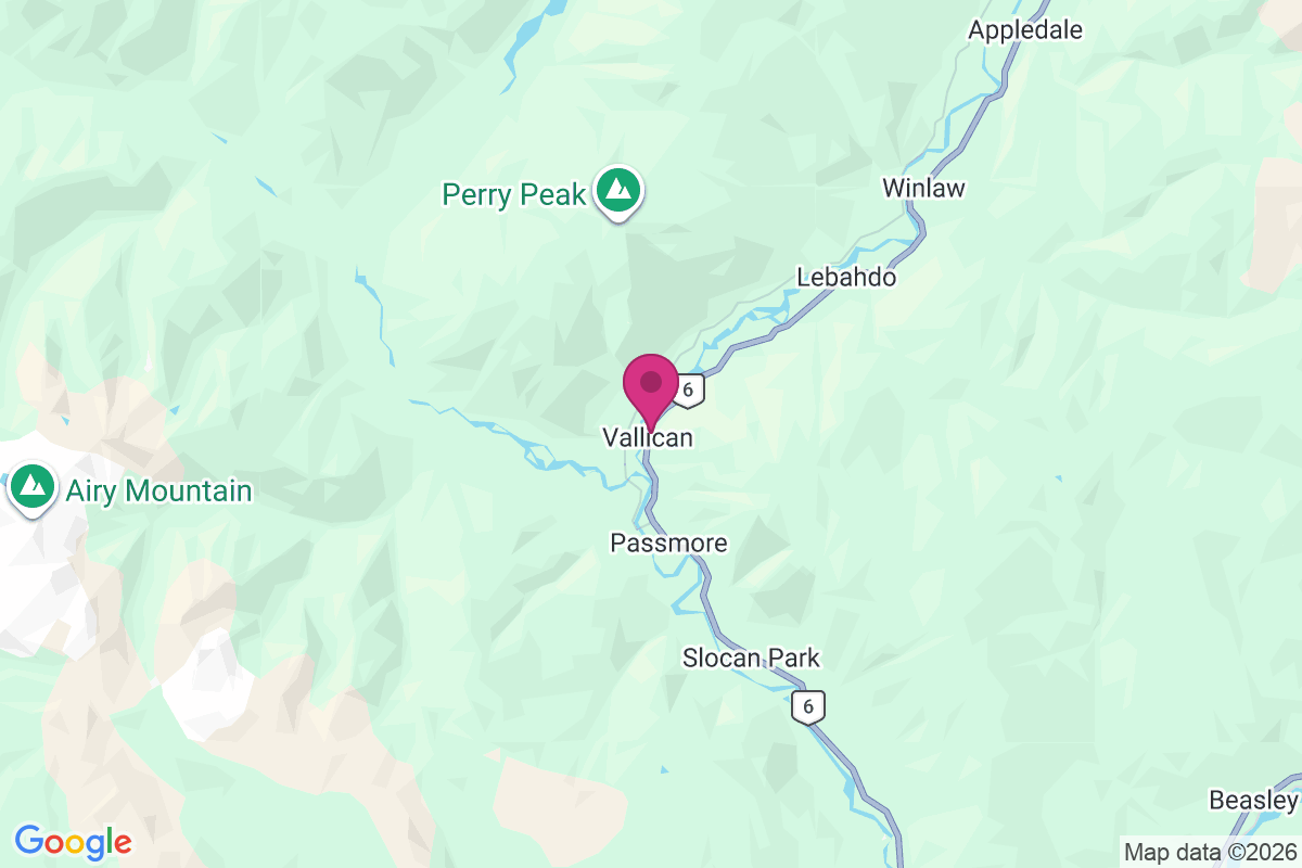 Vallican map