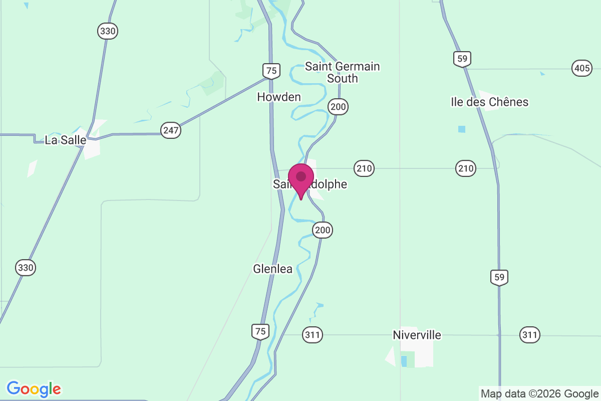 Saint Agathe map