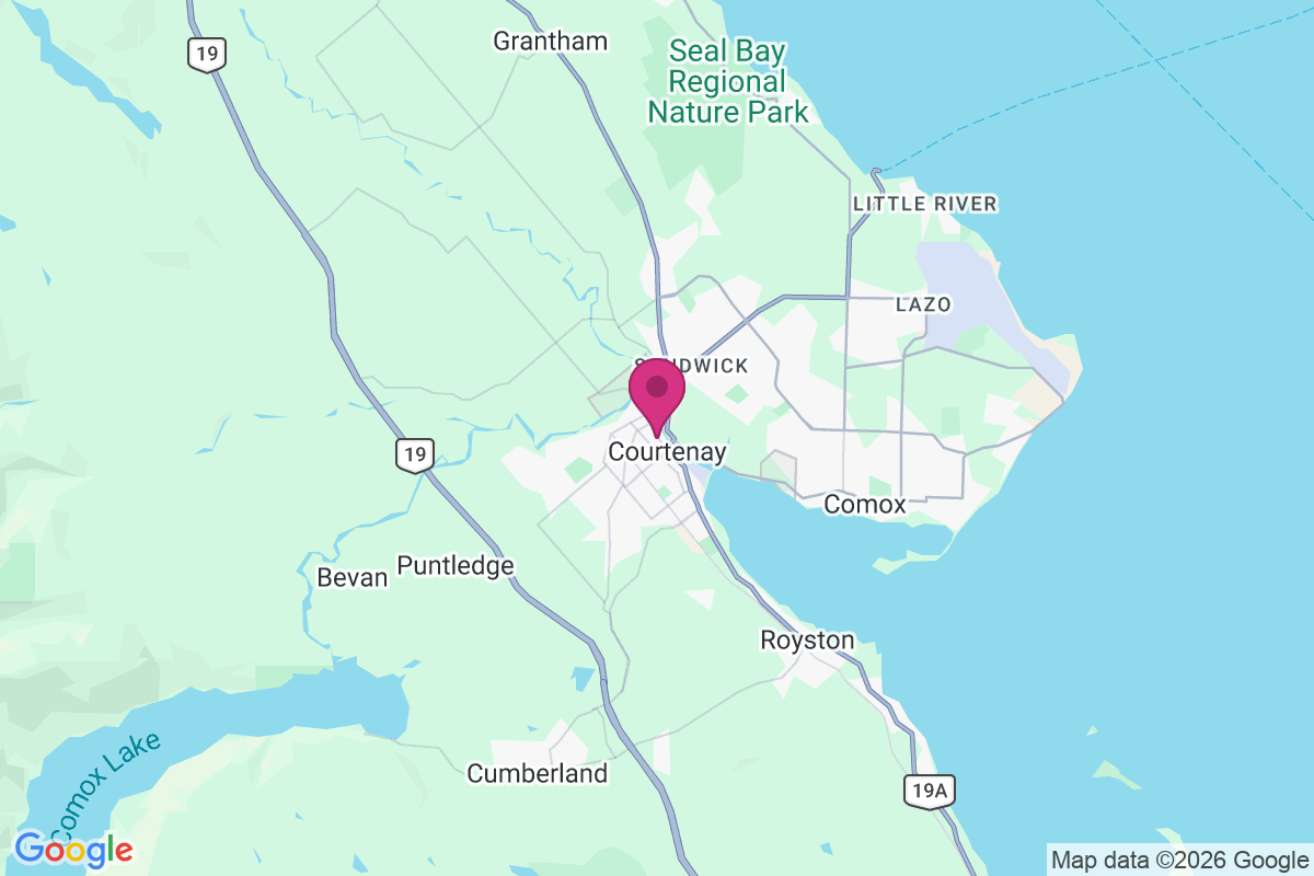 Courtenay map