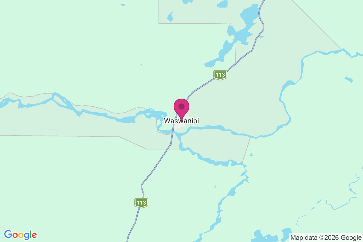 Waswanipi map