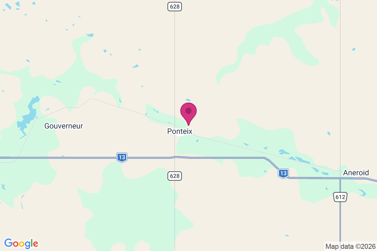 Ponteix map