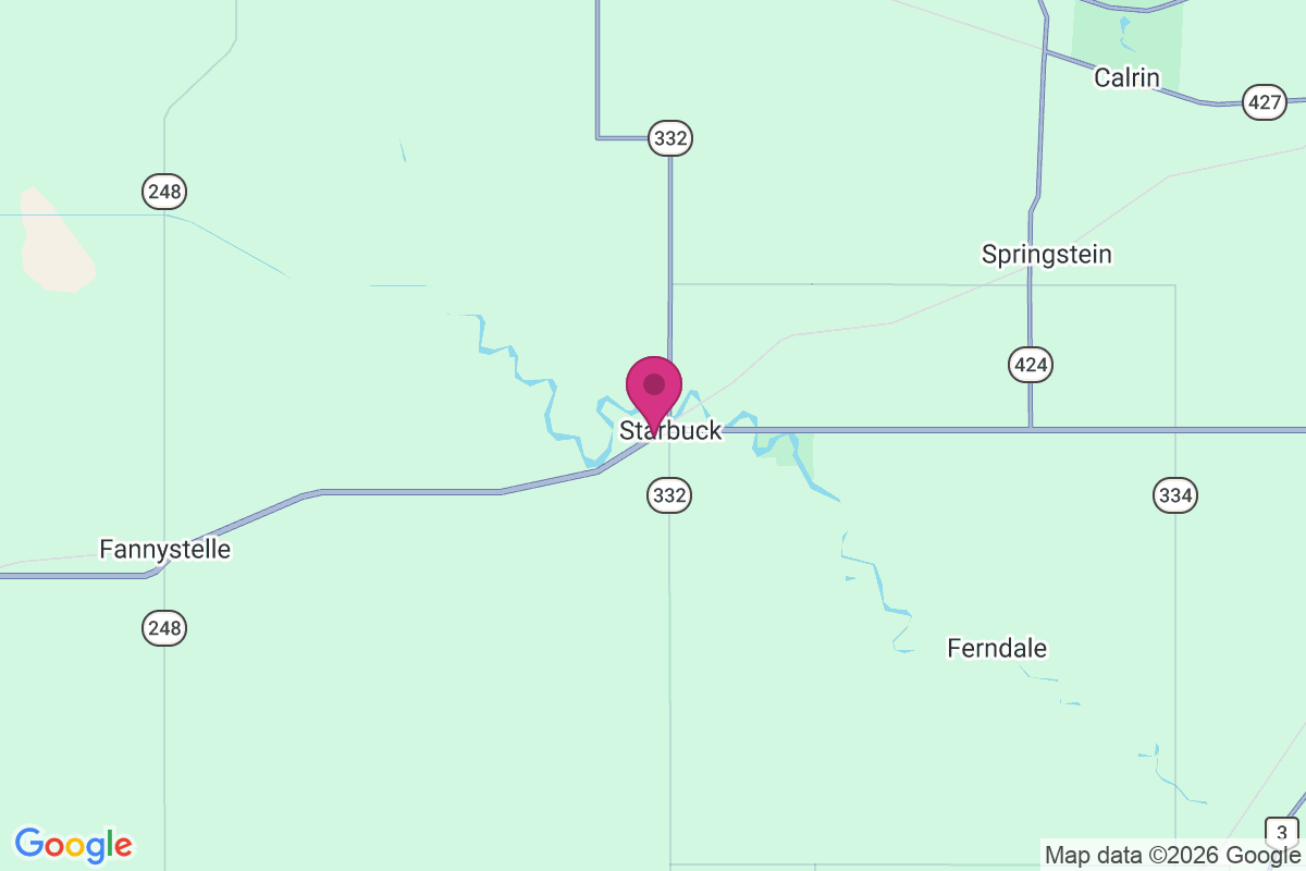 Brunkild map