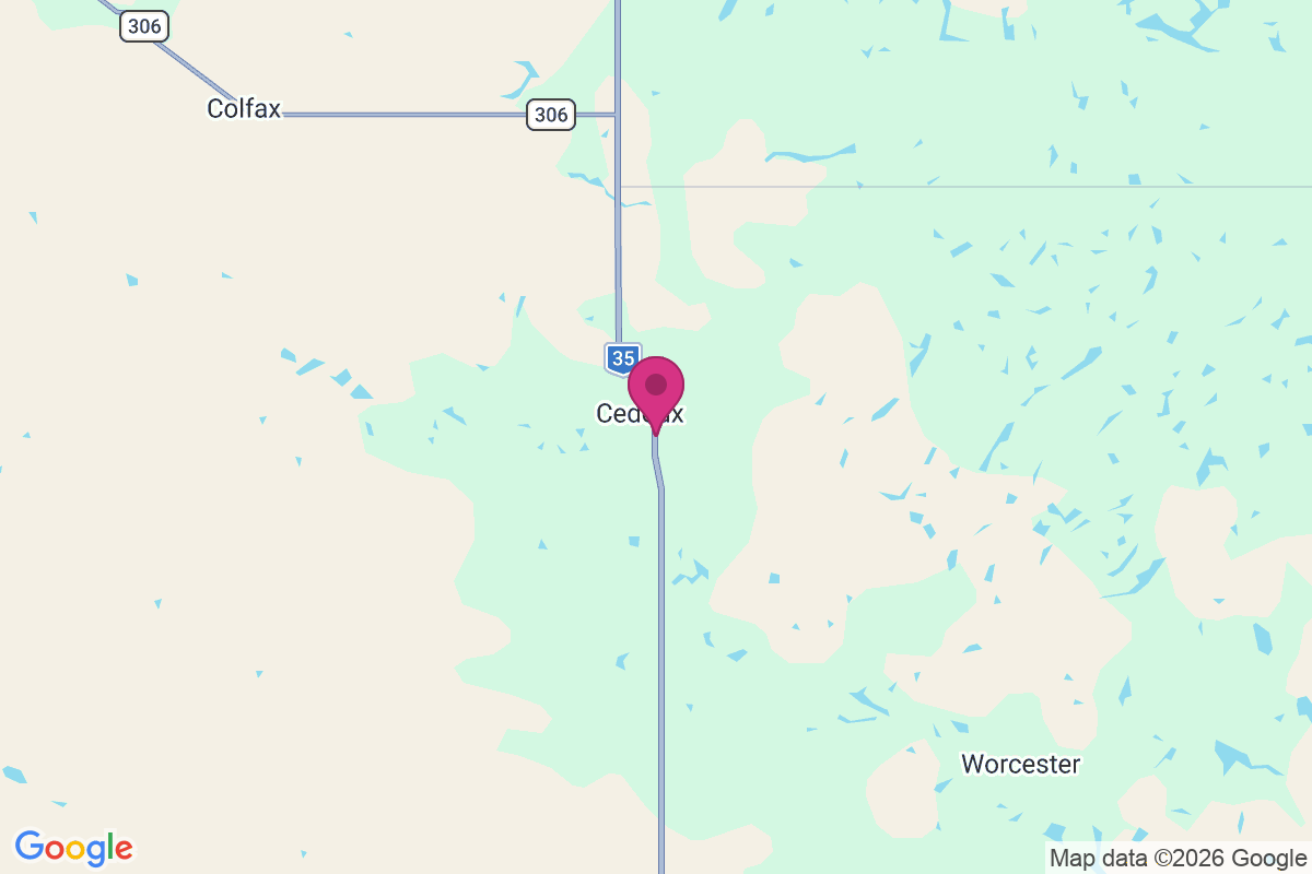 Cedoux map