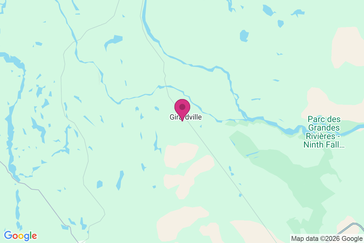 Girardville Centre map