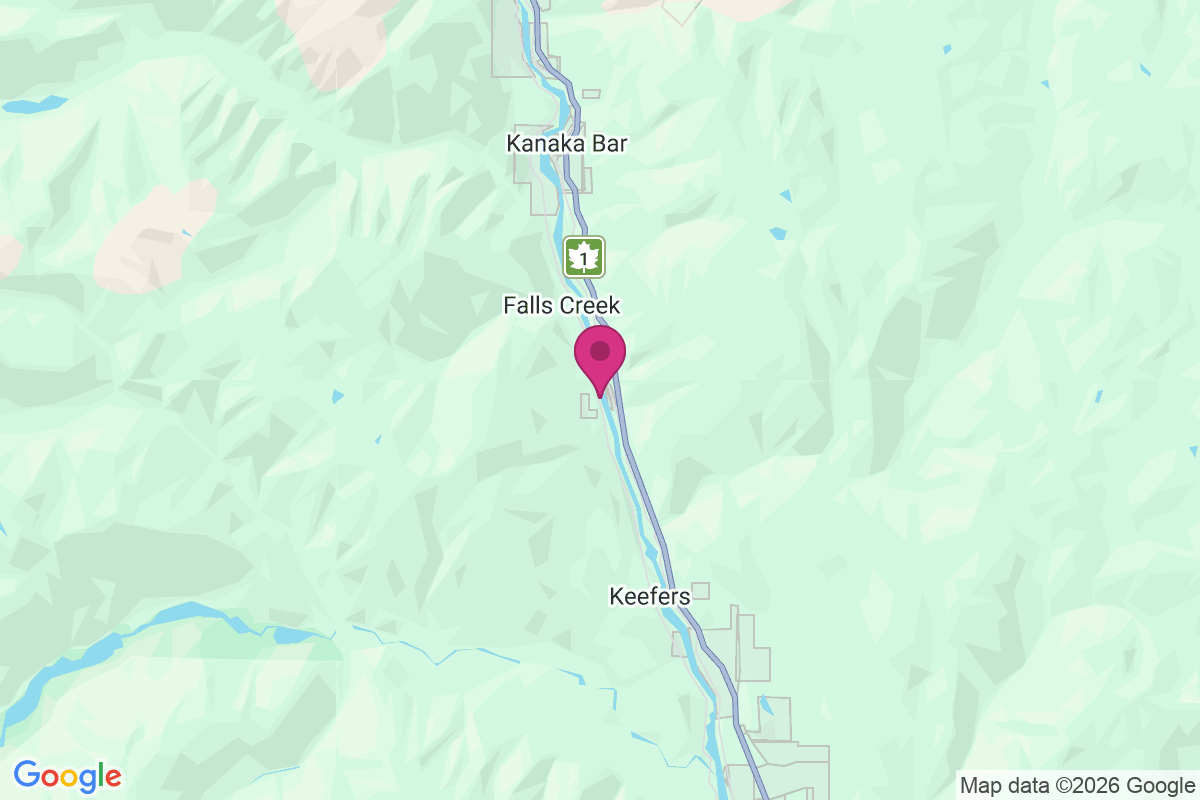 Falls Creek map