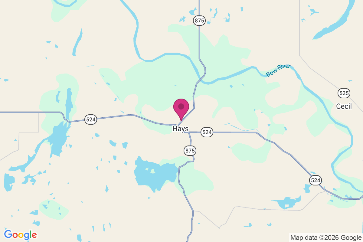 Hays map