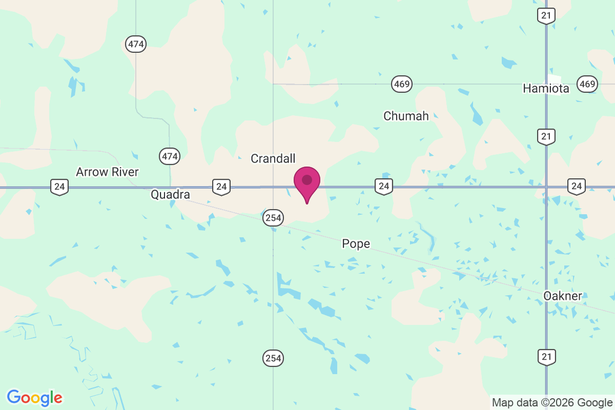 Arrow River map