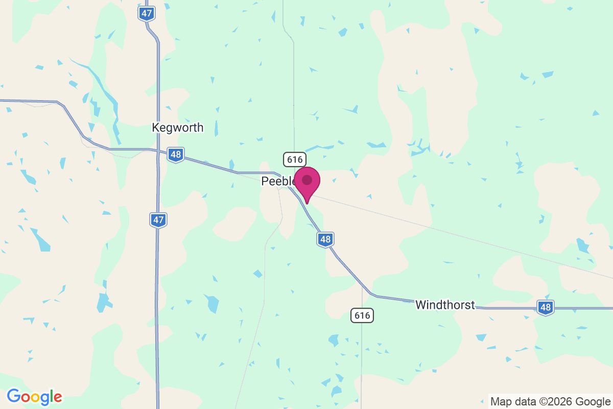 Peebles map