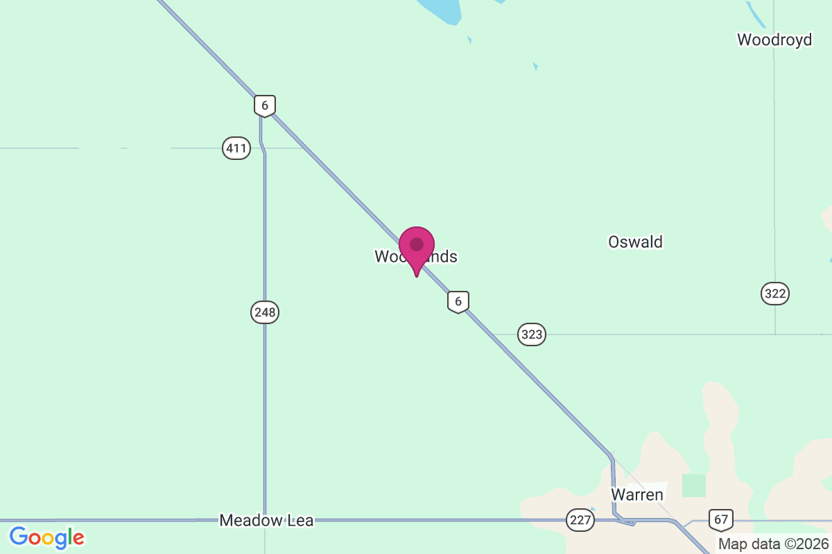 Woodlands map