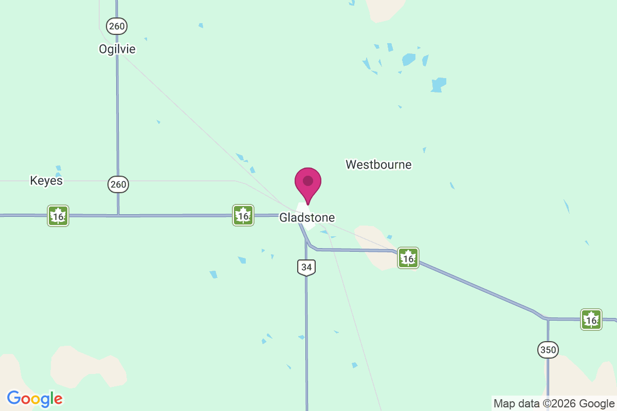 Gladstone map