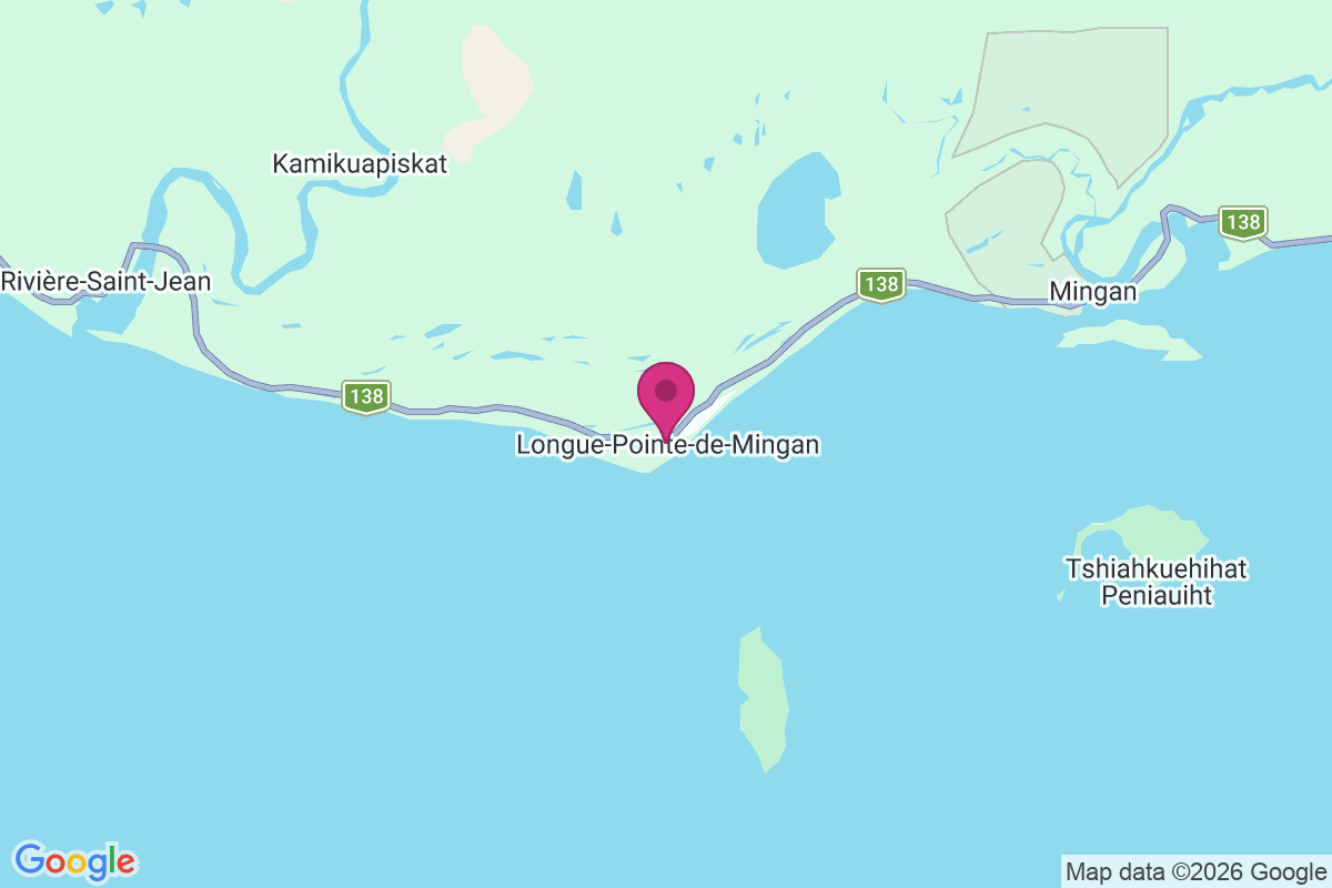 Longue-Pointe-de-Mingan map