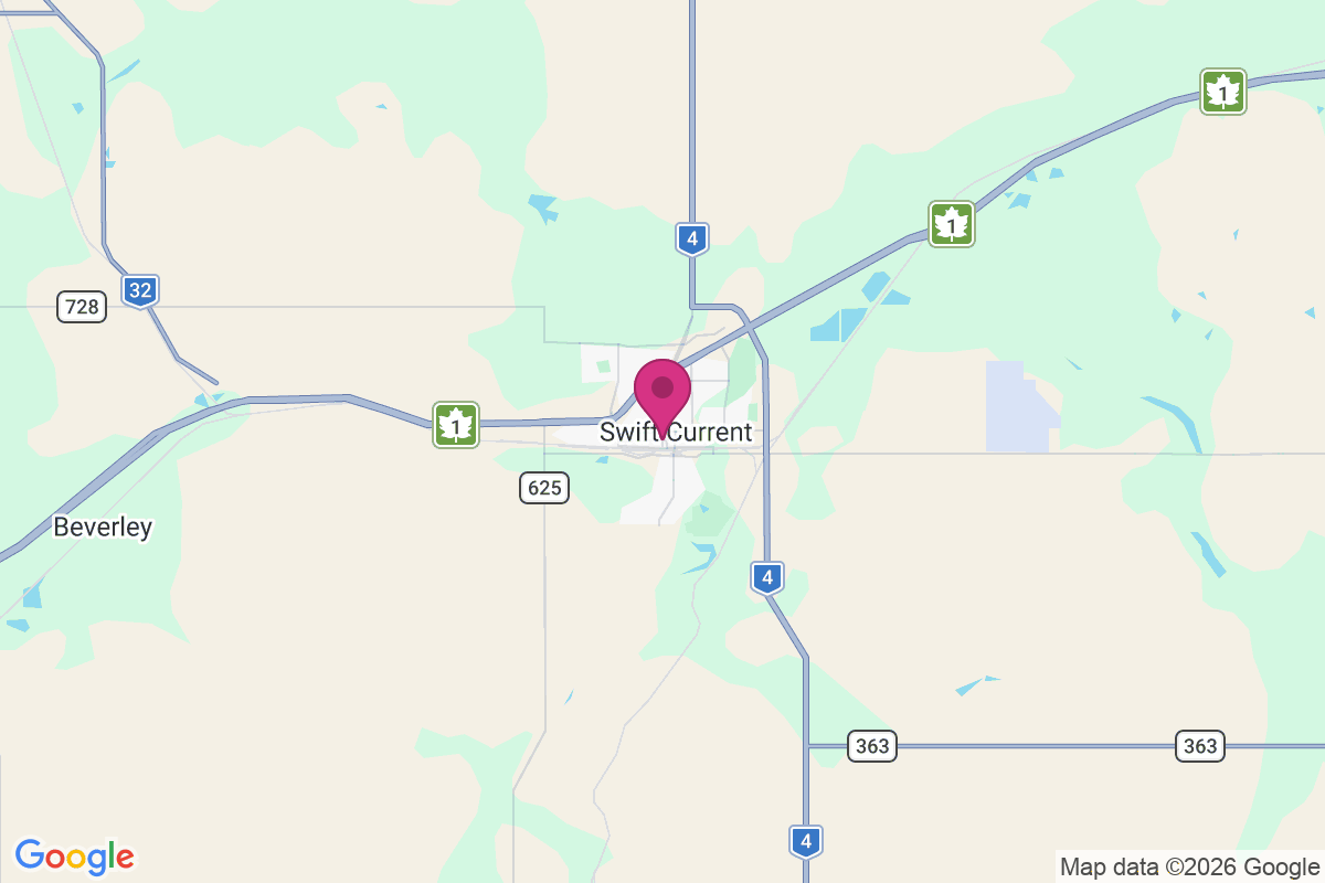 Swift Current map
