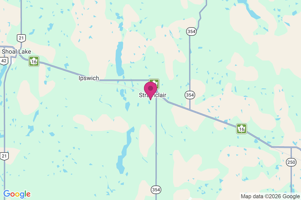 Strathclair map