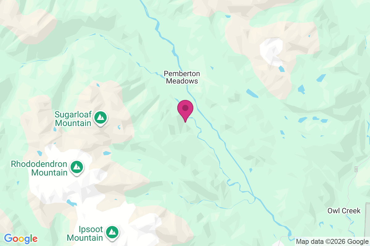 Pemberton Meadows map