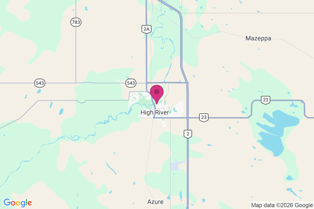 High River map