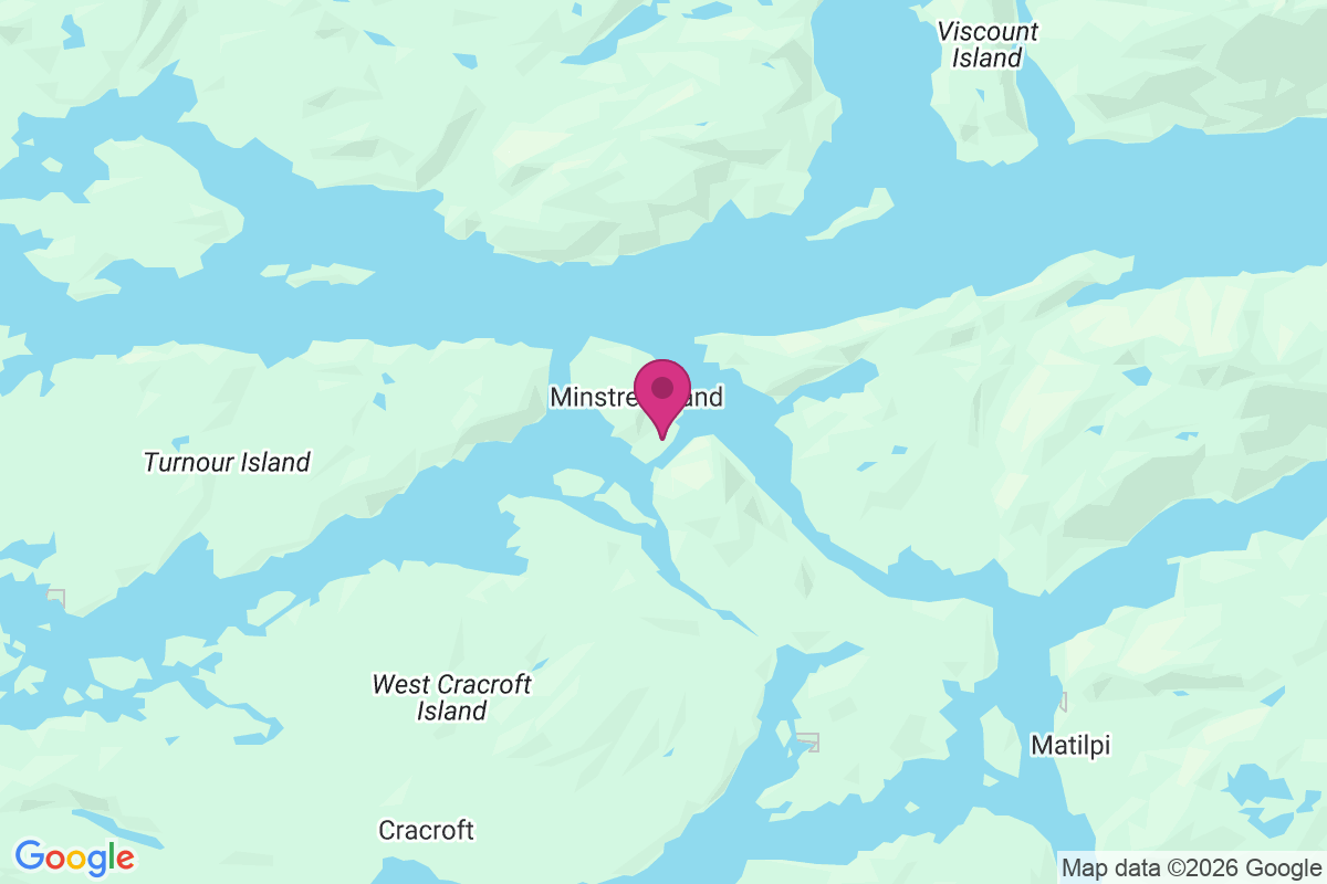 Minstrel Island map