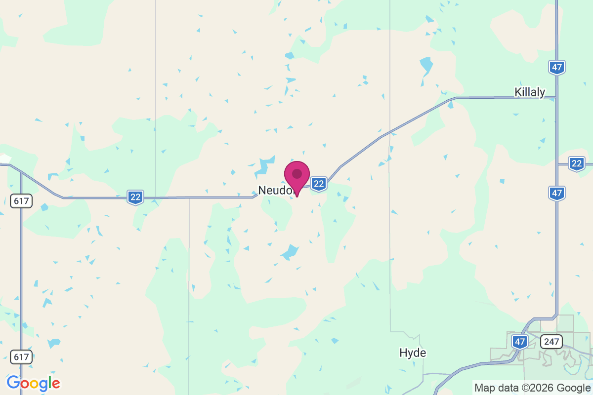 Neudorf map