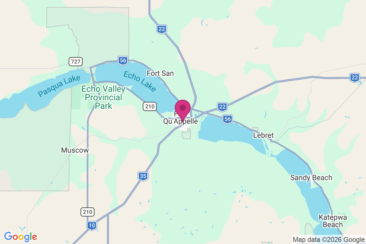 Quappelle map