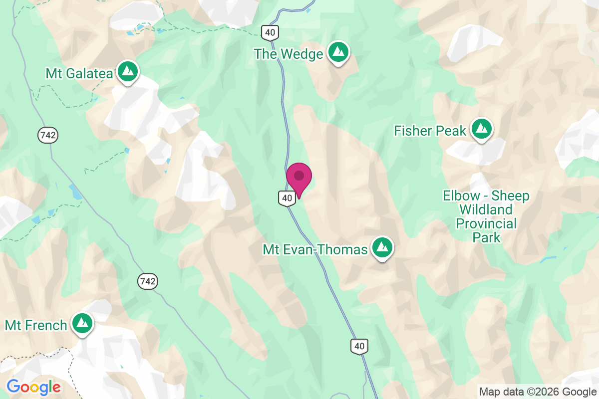Kananaskis map