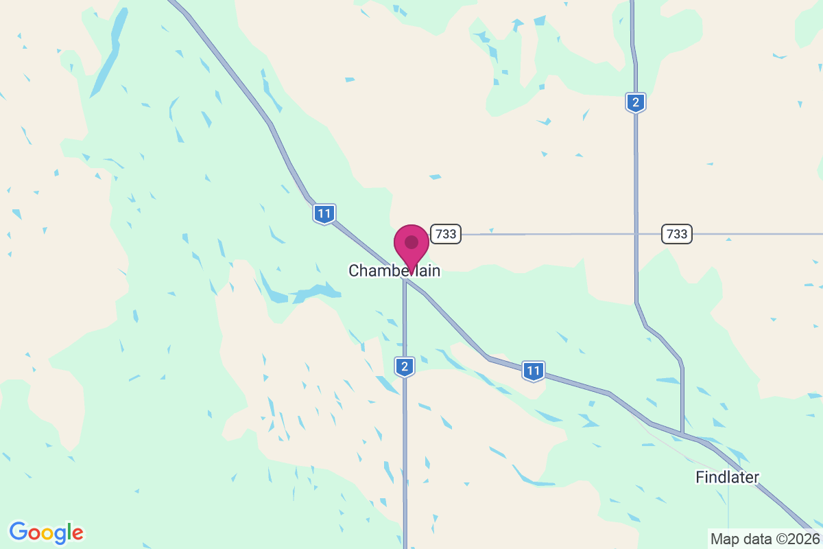 Chamberlain map