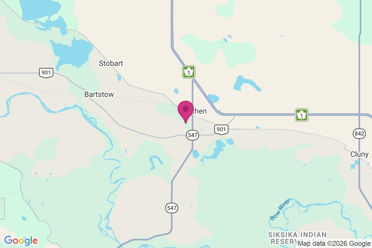 Siksika map