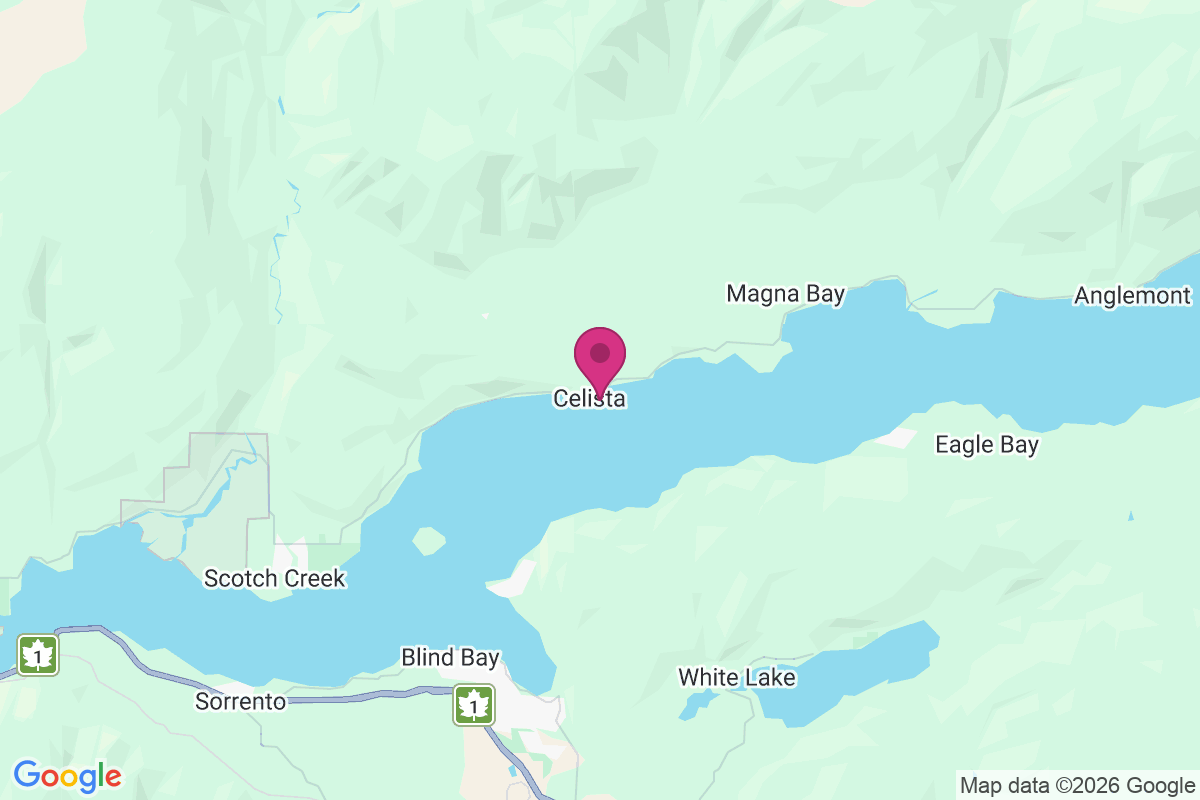 Scotch Creek map