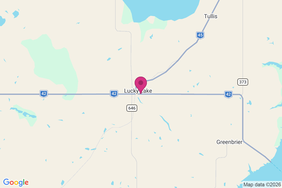 Lucky Lake map