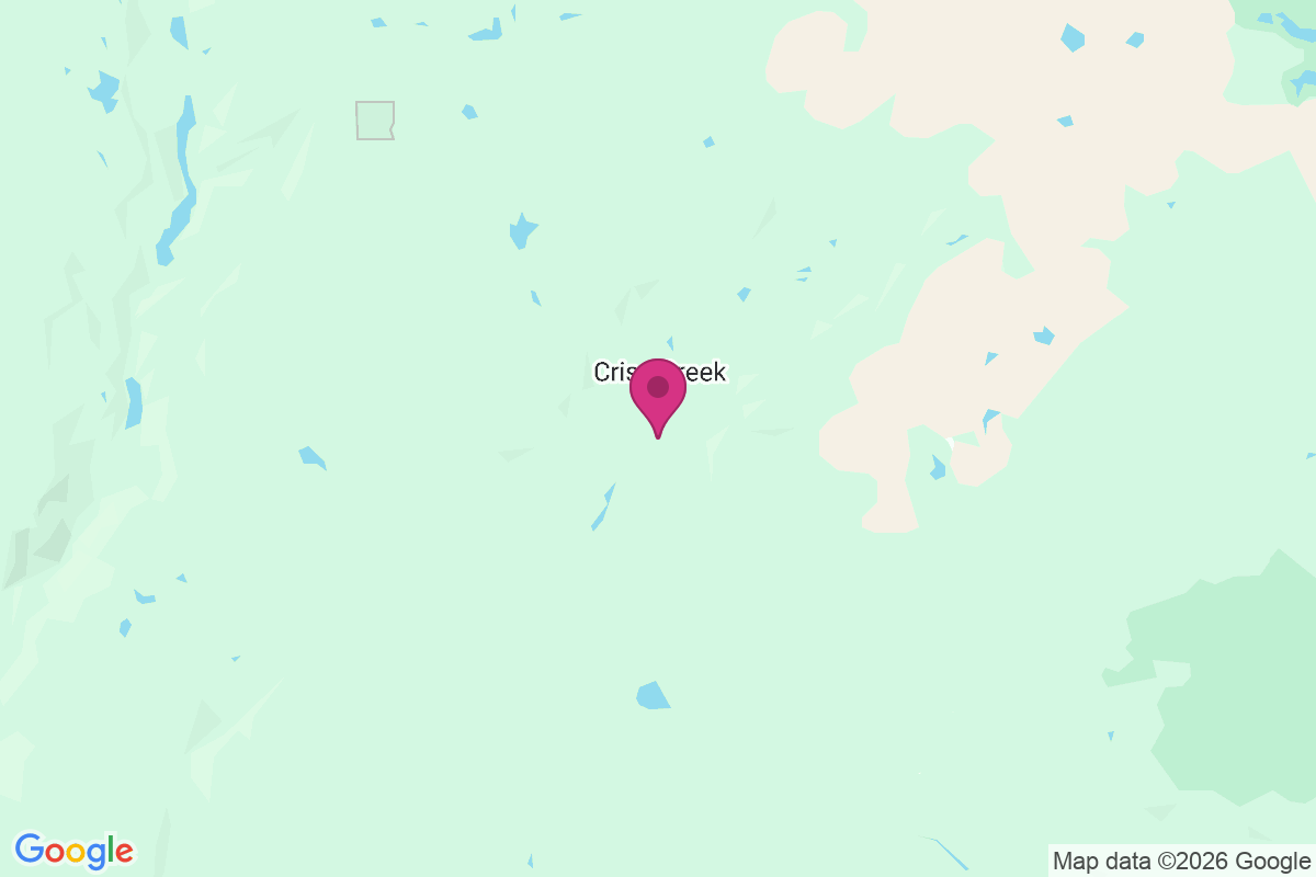 Criss Creek map