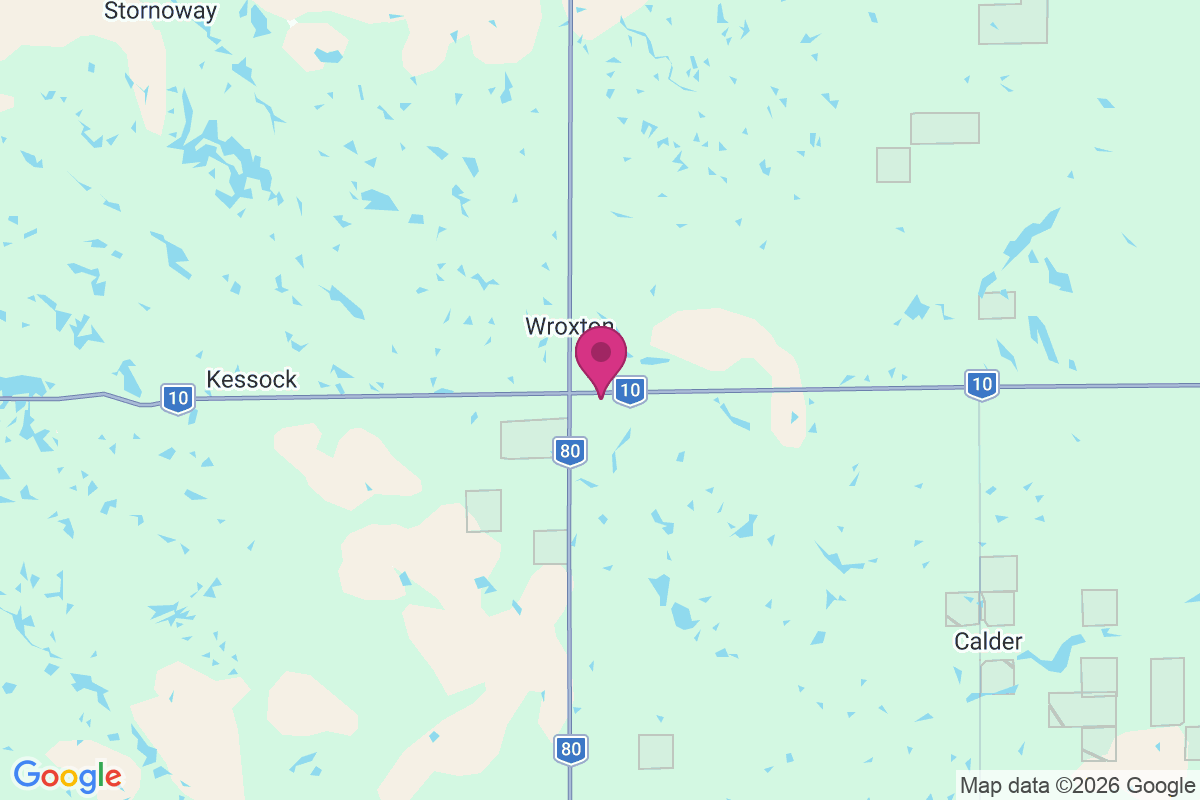 Wroxton map