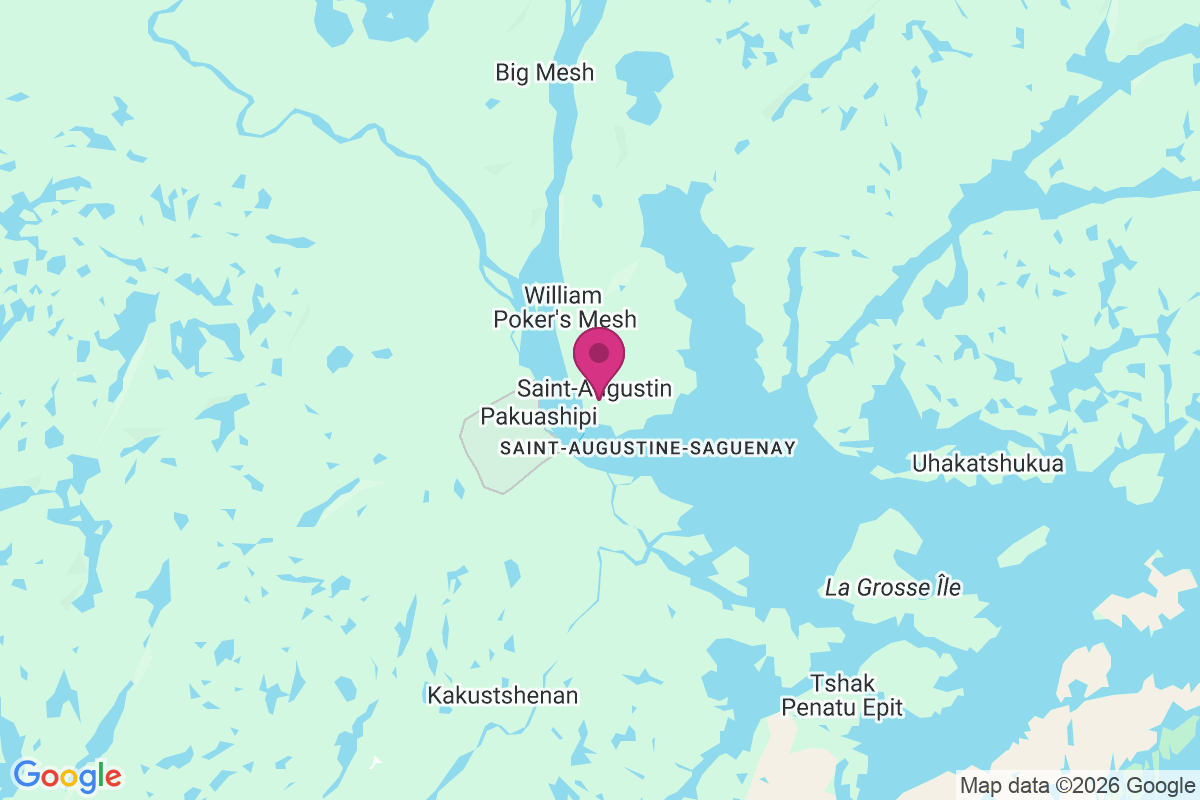 Saint-Augustin map