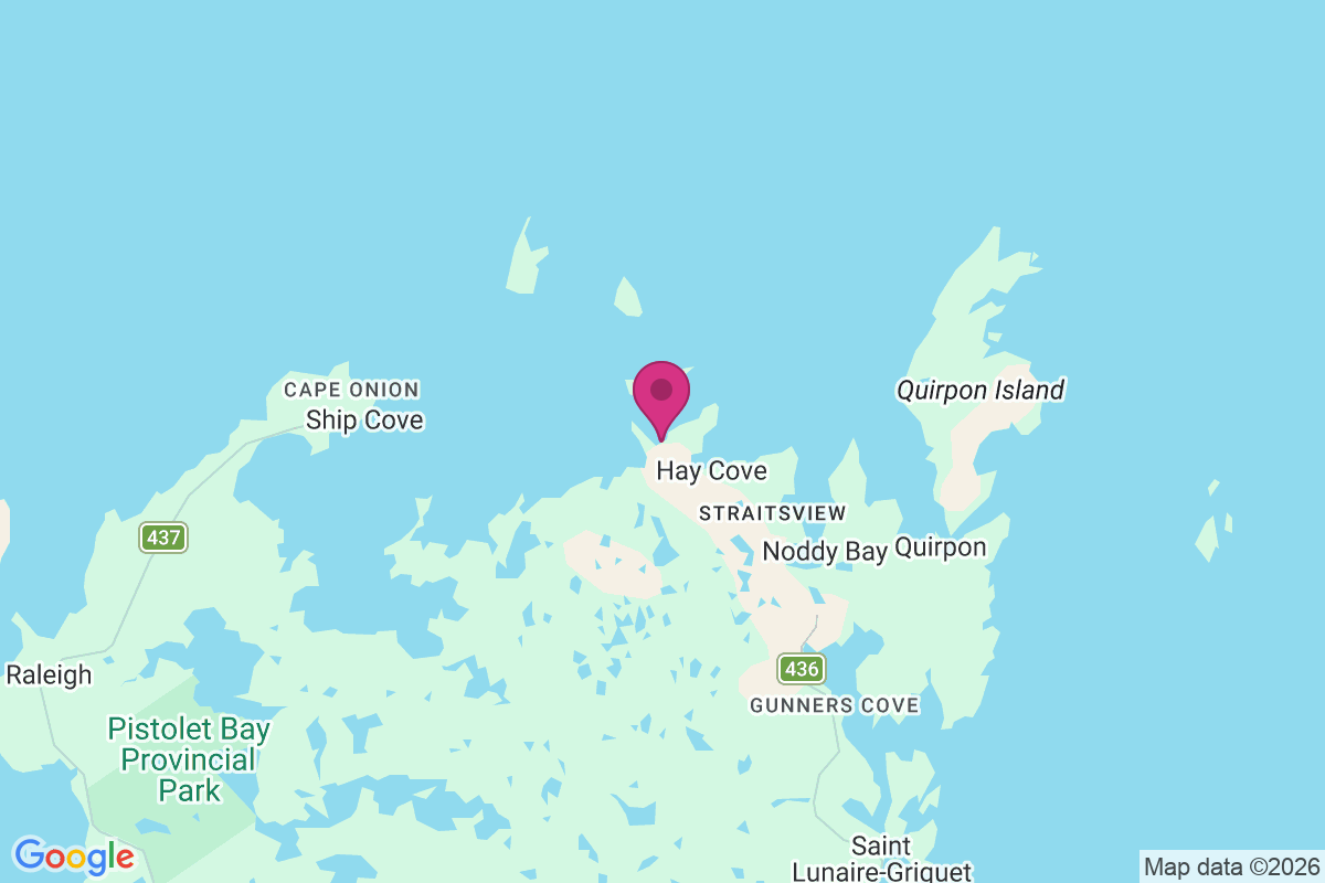 L'Anse au Meadow map