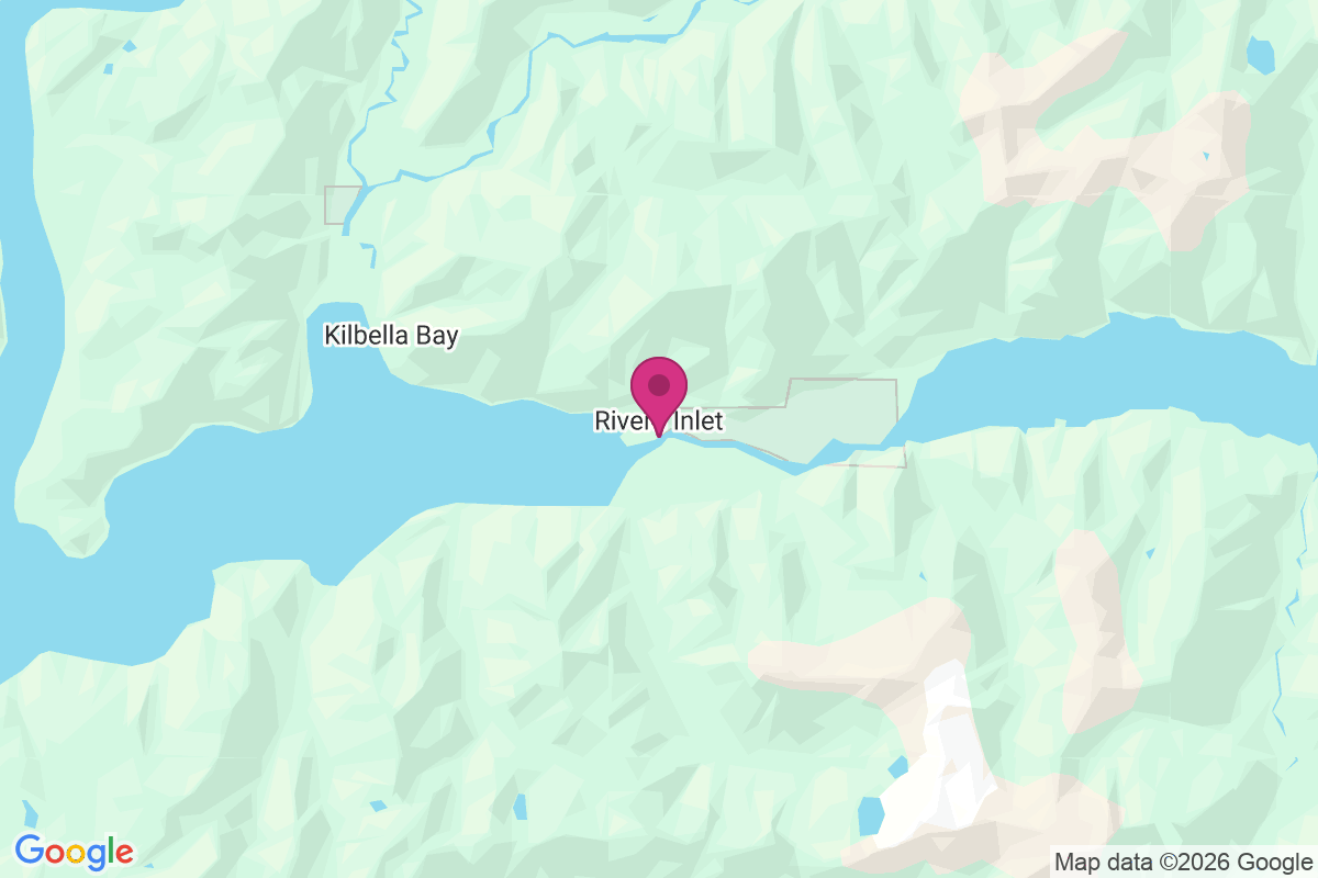 Rivers Inlet map