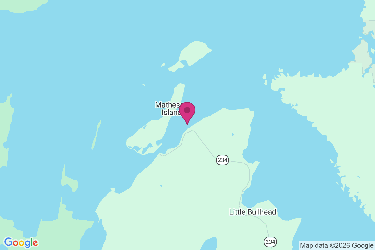 Matheson Island map