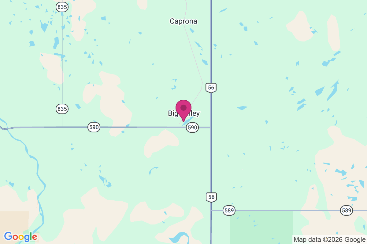 Big Valley map