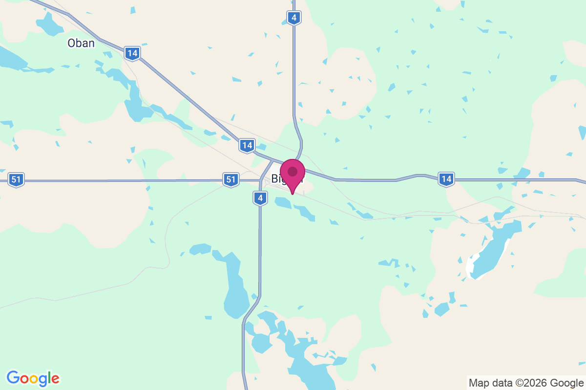 Biggar map