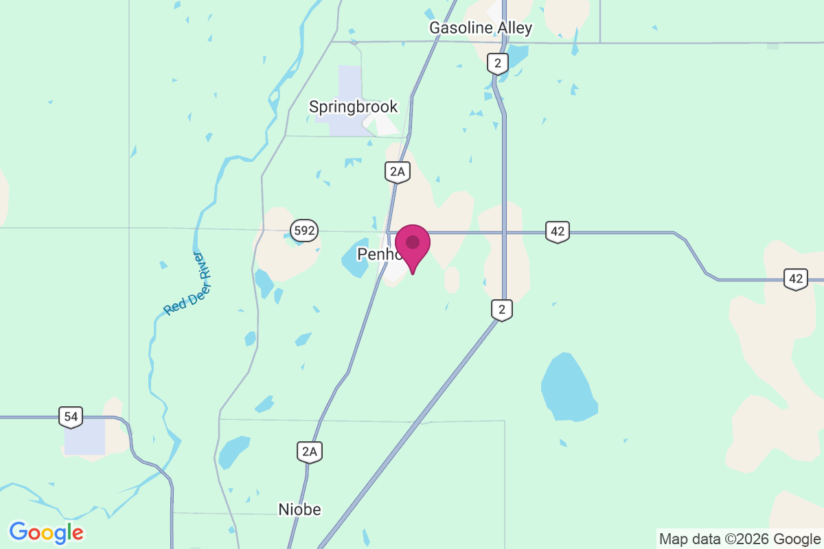 Penhold map