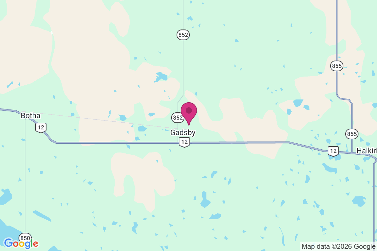 Gadsby map