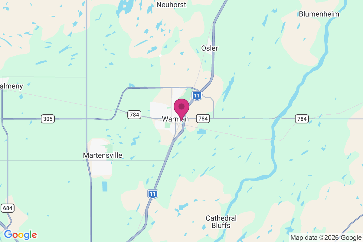 Warman map