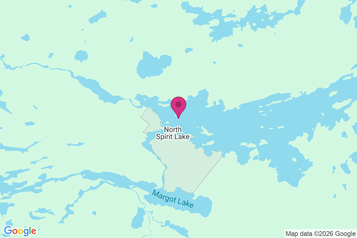 North Spirit Lake map