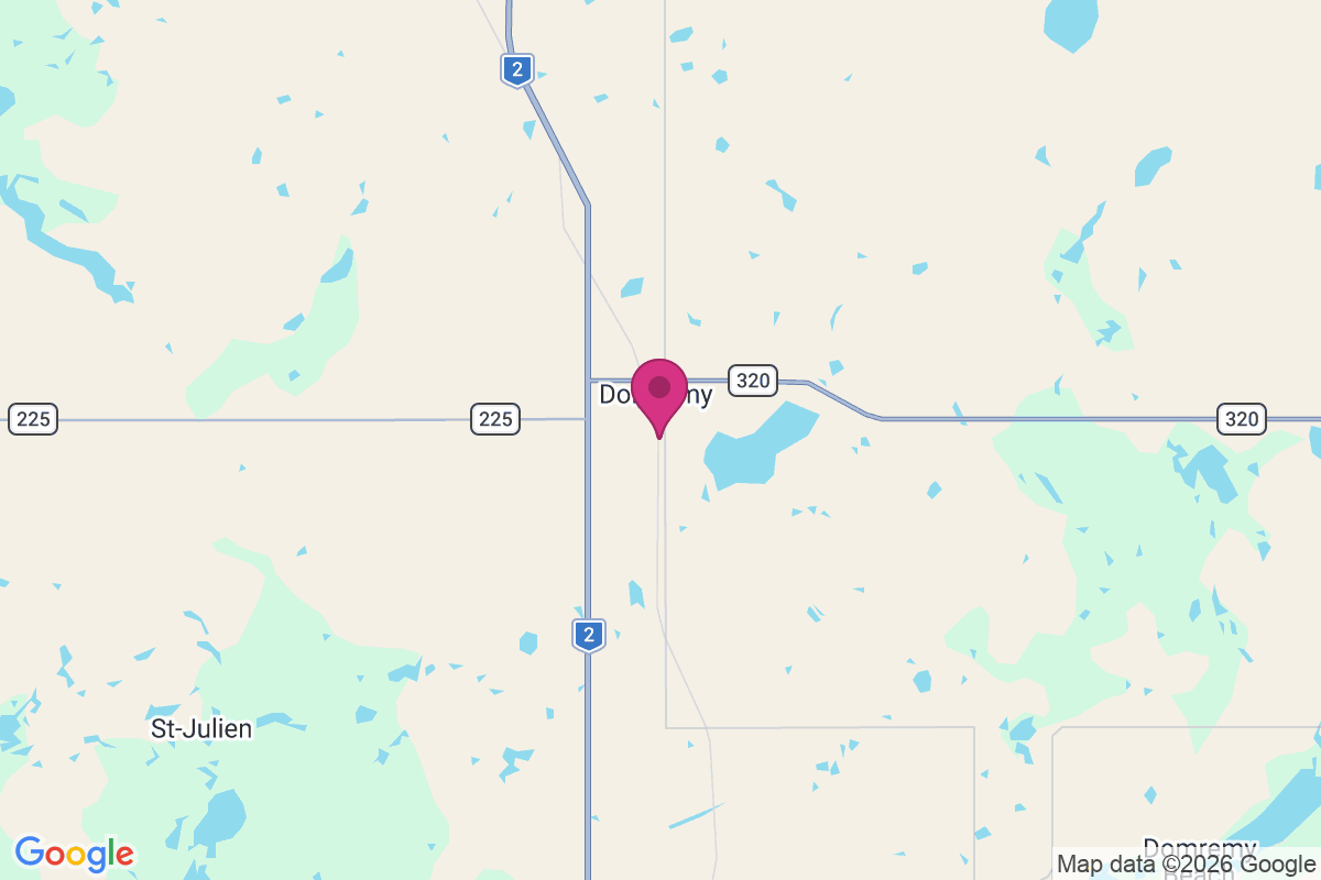 Domremy map