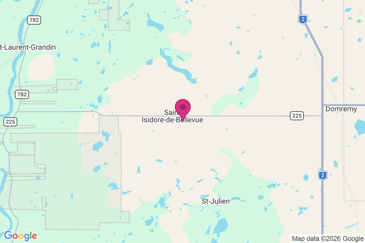 Saint-Isidore-de-Bellevue map