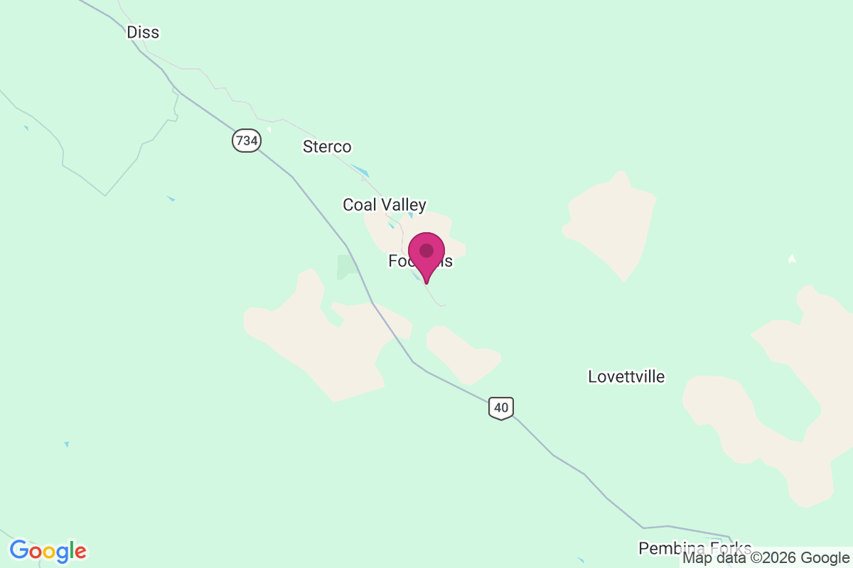 Foothills map