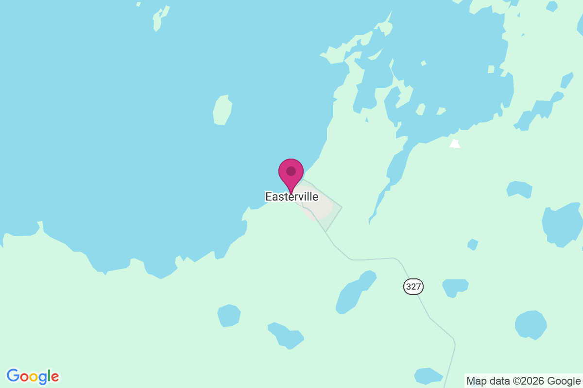 Easterville map